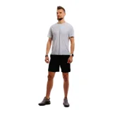 Pánské běžecké tričko s krátkým rukávem ANTA SS Tee-852225112-1-SS22_Q2-Mecho Grey · záber 1