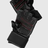 Fitness rukavice Iron Aesthetics Leather Beast, šedé · záber 3
