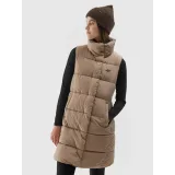 Dámská vesta 4F VEST-AW23TVESF076-82S-LIGHT BROWN · záber 2