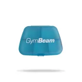 GymBeam PillBox 5 Aquamarine - Barva: modrá | Hmotnost: 0,017 kg | Balení: 200 · záber 1