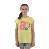 Dívčí tričko s krátkým rukávem AUTHORITY KIDS T-BRANDIK_G_yellow · záber 2