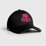 Kšiltovka Iron Aesthetics Groove, black&pink · záber 5