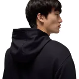 Pánská fleecová mikina s kapucí NIKE JORDAN SPRT CSVR GFX FLC PO 010 BLACK · záber 4