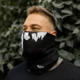 Multifunkční nákrčník Iron Aesthetics Skull, black · záber 1