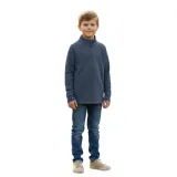 Dětská lyžařská mikina s 1 2 zipem - Velikost: 7842 · záber 2