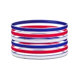 Dámská čelenka UNDER ARMOUR UA Mini Headbands (6pk)-BLU 1286016-400 · záber 2
