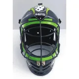 Florbalová helma MPS PRO FLAME - Black Green · záber 4