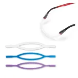 Šňůrka na brýle CENTROSTYLE Silicone double cord stopper - S blue · záber 2
