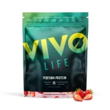 Vivo Life NEW PERFORM Jahodový Milkshake - RAW VEGAN PROTEIN & BCAA (936) g) · záber 1