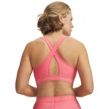 Dámská sportovní tréninková podprsenka UNDER ARMOUR Crossback Mid Bra-PNK · záber 2