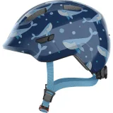 Abus Smiley 3.0, cyklistická helma, junior, blue whale - Velikost: 50-55 | Barva: modrá · záber 3