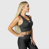 Dámská bezešvá podprsenka Iron Aesthetics Dynamic, šedá · záber 4