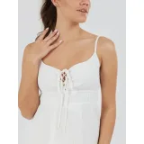 Dámské šaty FUNDANGO Sarah Mono Dress-100-white · záber 2