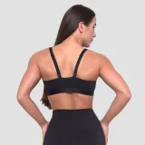 GymBeam Essence String Sports Bra Black - Velikost: XS | Barva: čierna | Hmotnost: 0,061 kg | Balení: 100 · záber 4