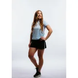 Dámské běžecké kraťasy ANTA Shorts-862225506-3-SS22_Q2-Basic Black Sky Blue · záber 2