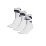 Ponožky ADIDAS ORIGINALS 3 PACK-CREW SOCK-WHITE · záber 5