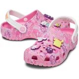 Dívčí kroksy (rekreační obuv) CROCS Classic Hello Kitty Clog pink · záber 3