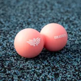 Masážní míček Iron Aesthetics DuoRoll Ball, růžový · záber 1