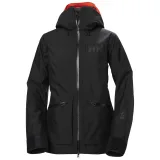 Helly Hansen Powderqueen 3.0, lyžařská bunda, dámská, černá · záber 2