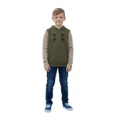 Chlapecká zateplená mikina s kapucí UNDER ARMOUR UA Rival Flc Cblck Grphc HD · záber 5