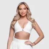 Sportovní podprsenka Iron Aesthetics Delta, hnědá · záber 3