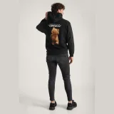 Mikina s Kapucí, Barva Bílá, s Potiskem Everyones Got An Opinion · záber 5