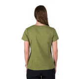 Dámské turistické tričko s krátkým rukávem NORTHFINDER GRACIANA-300darkgreen · záber 5