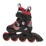 Chlapecké kolečkové brusle FILA SKATES J-One Jr black red · záber 4