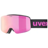 Uvex pwdr FM, lyžařské brýle, junior, černá/růžová · záber 1