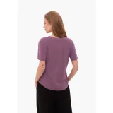 Dámské tričko s krátkým rukávem VOLCANO LEA-402-VIOLET · záber 4