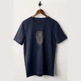 Tričko, Barva Černá, s Potiskem Mandala Skull · záber 11