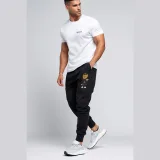 Tepláky Jogger , Barva Modrá, s Potiskem Compton Teddy · záber 5