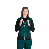 Dámská turistická fleece vesta NORTHFINDER DEE-630inkblueblack · záber 4