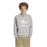 Pánská mikina ADIDAS ORIGINALS TREFOIL CREW-IM4501-medium grey heather · záber 1