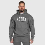 Oversized mikina Iron Aesthetics ASTHX, šedá · záber 3