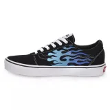 Chlapecká rekreační obuv VANS Ward Flame black white · záber 2