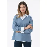 Dámský svetr VOLCANO S-NOVA-601-Blue · záber 2