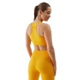 Dámská sportovní tréninková podprsenka 4F SPORT BRA-WSS24USBAF116-70S-ORANGE · záber 3