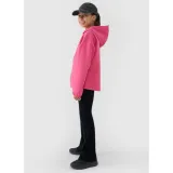 Dívčí tréninková softshellová bunda s kapucí 4F JUNIOR SOFTSHELL JACKET-JWSS25TSOFF305-54S-PINK · záber 3