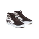 Dámská rekreační obuv VANS WM Filmore HI Satin Tiger brown white · záber 3