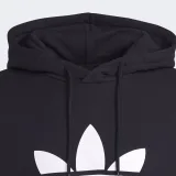 Pánská mikina s kapucí ADIDAS ORIGINALS TREFOIL HOODY-IM4489-black white · záber 5