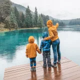 Chlapecká kotníková turistická obuv TREZETA Storm WP Jr grey orange · záber 3