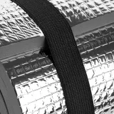 Karimatka SPOKEY HIBERNATION Tourist double-layer sleeping mat with aluminum insulation, 180 x 50 x 1 cm, dark grey · záber 4