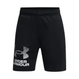 Chlapecké tréninkové kraťasy UNDER ARMOUR UA Tech Logo Shorts-BLK · záber 1