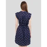 Dámské šaty FUNDANGO Mona Dress-498-blue pattern · záber 5