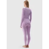 Dámské termo kalhoty 4F SEAMLESS UNDERWEAR-WAW24USEAF153-52S-LIGHT VIOLET · záber 4