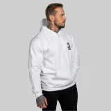 Pánská fitness mikina Iron Aesthetics Motive, bílá · záber 3