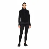 Dámská turistická fleece vesta NORTHFINDER DEE-270blackblack · záber 2