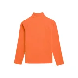 Chlapecká lyžařská fleecová mikina 4F JUNIOR FLEECE UNDERWEAR-JAW23UFLEM019-70S-ORANGE · záber 5