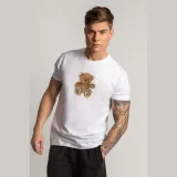 Tričko, Barva Bílá, s Potiskem Cash Teddy · záber 10